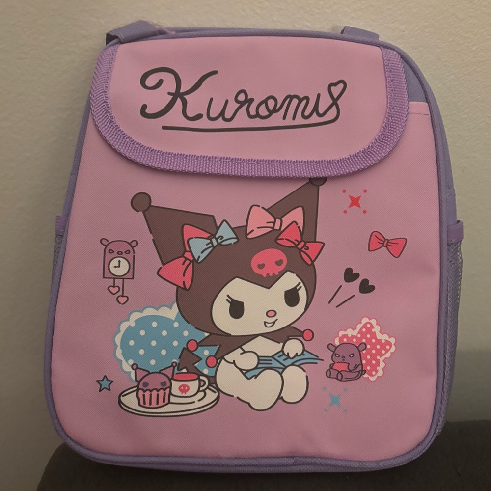 Hello Kitty Kuromi Pink and Purple Backpack
